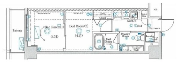 ラフィスタ板橋本町の物件間取画像